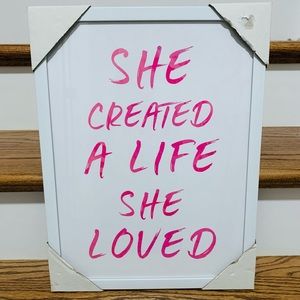 NWT- Wall Decor for girls